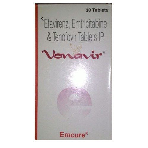 Emcure Vonavir Tablet Ingredients: Efavirenz