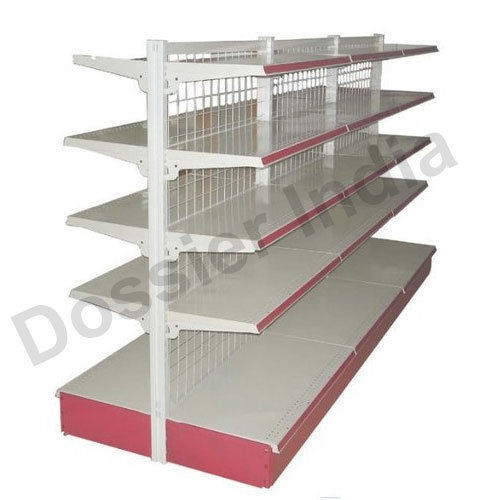 Five Shelves Free Standing Stylish Hypermarket Display Rack For Displaying The Product