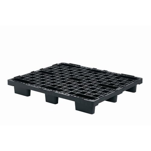 Four Way Pp Export Plastic Pallet - Color: Black