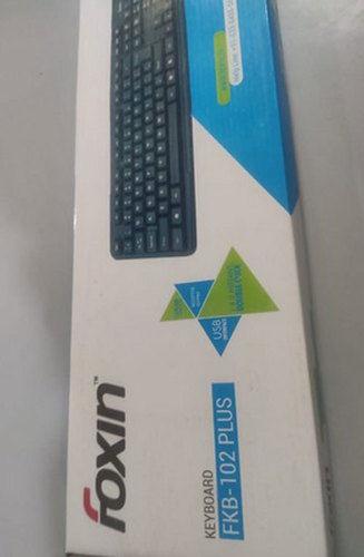 Foxin Computer Keyboard For Office, 374.9 gms, 1.3 meter, USB 3.0