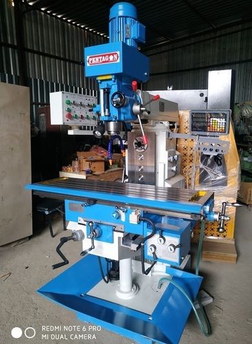 Steel Industrial Drilling Cum Milling Machine