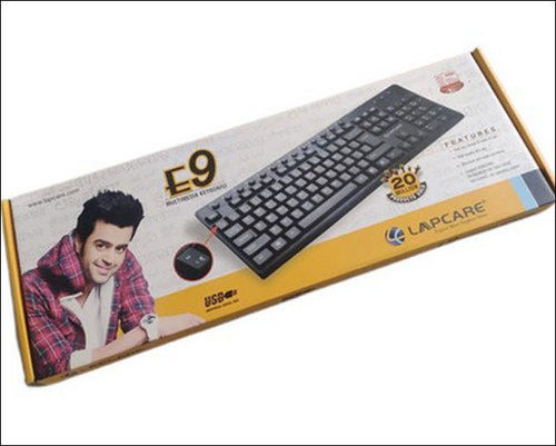 Lapcare E9 Wireless Computer Keyboard For Home Use, Office Use, Long Life