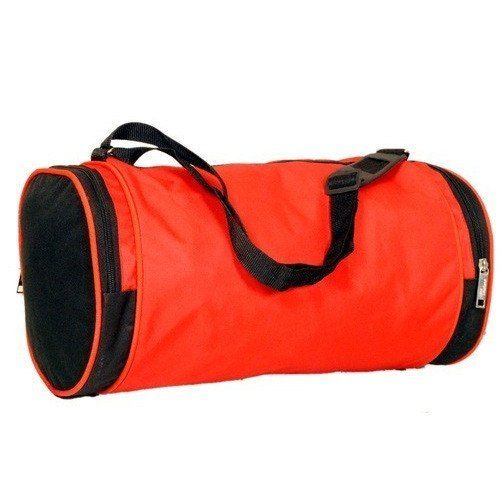 Machine Made Polyester Plain Gym Bag