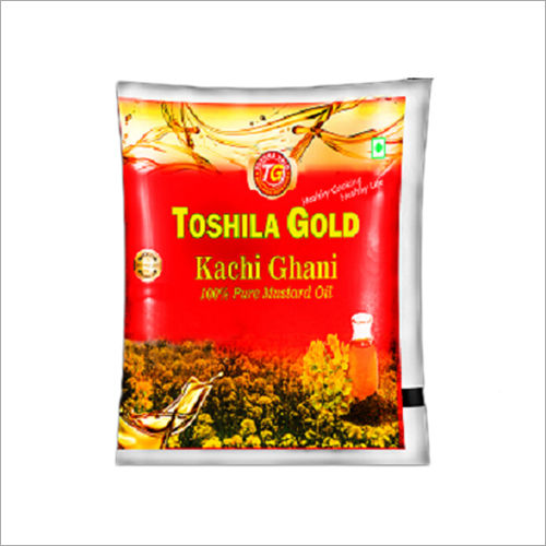 Toshila Gold Kacchi Ghani Mustard Oil, 1 Ltr