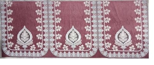 2 -3 Mm Thick Embroidery Velvet Cotton Sofa Cover