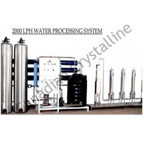 Durable 2000 Lph Automatic 50 Hz Industrial Water Treatment Plant Cum Water Processing System