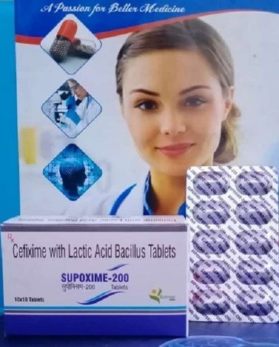 Cefixime with Lactic Acid Bacillus Tablets
