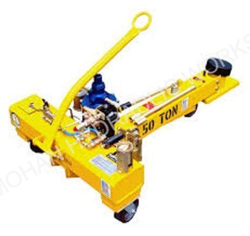 Color Coated Easy To Move Three Wheel Type 50 Ton Capacity Hydraulic Toe Jack Application: Industrial