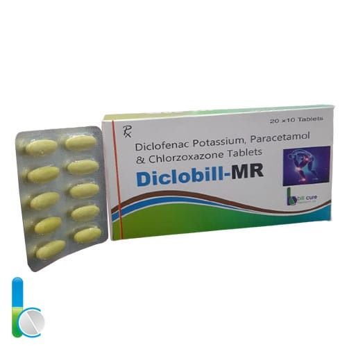 Diclofenac Potassium Paracetamol And Chlorzoxazone Tablet