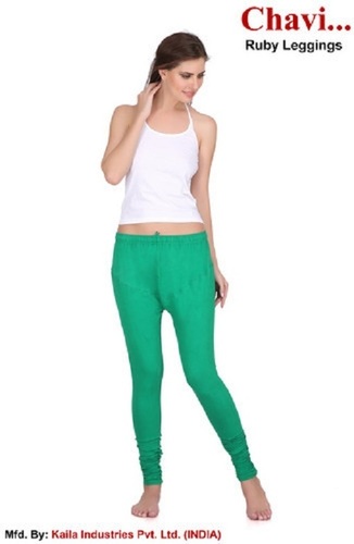 Mid Waist Ladies Pink Ankle Length Cotton Legging, Casual Wear, Slim Fit at  Rs 130 in Ahmedabad