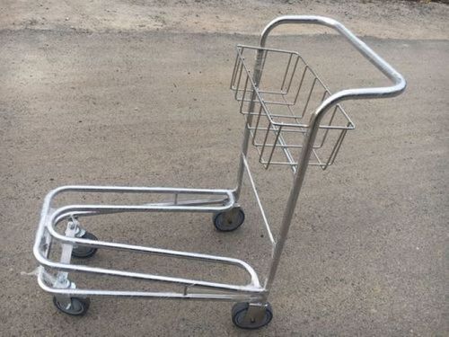 Krishna Wire Industries Airport Luggage Cart For Luggage Handling With 50 To 100 Loading Capacity