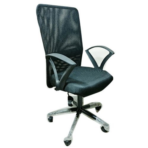 24X21X18 Inch Office Chair Bar Net - Color: Black