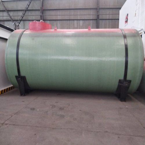 5000 To 10000 Liter Mild Steel Grey Industrial Petroleum Storage Cum Fuel Tank