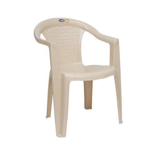 Ch 2008 Plastic Molded Chair - Color: White