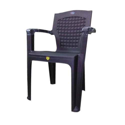 Virgin Fiber - 845x545x560 mm | Modern Brown Plastic Chair, Eco-Friendly Design, Home Furniture