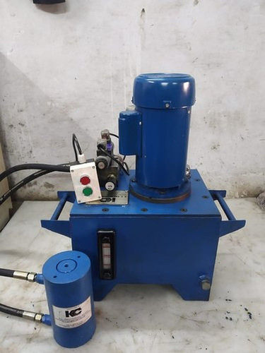 Rigid Structure Type Industrial Hydraulic Power Pack With 20 Ton Hydraulic Jack Body Material: Steel