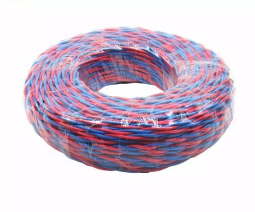 RK CABLES 80Y PVC FLEXIBLE TWIN TWISTED (POUCH PACKING) WIRE 14/76