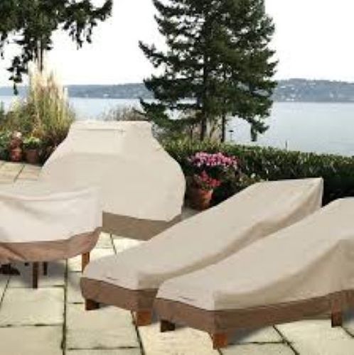 100% Woven Polyester Fabric Water Proof Outdoor Furniture Covers