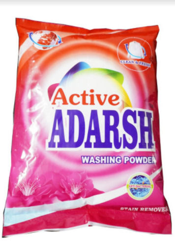 Eco-Friendly Active Adarsh Detergent Washing Powder - 500Gm (25Pcs)