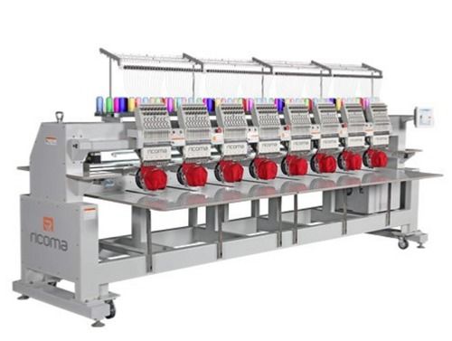 CHT Tubular 12 Needles Automatic Sequin Embroidery Machine Speed 1000 to 1500 SPM