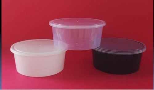 Disposable plastic container Flat 1200ML