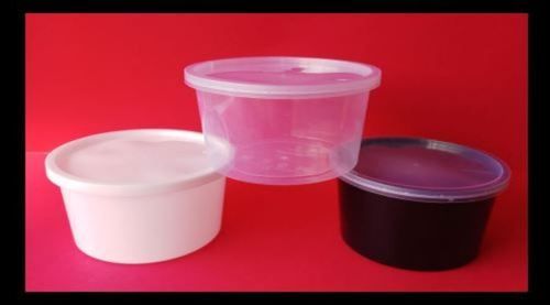 Disposable plastic container Round 100ML