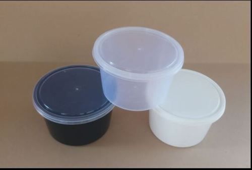 Disposable plastic container Tall 250ML