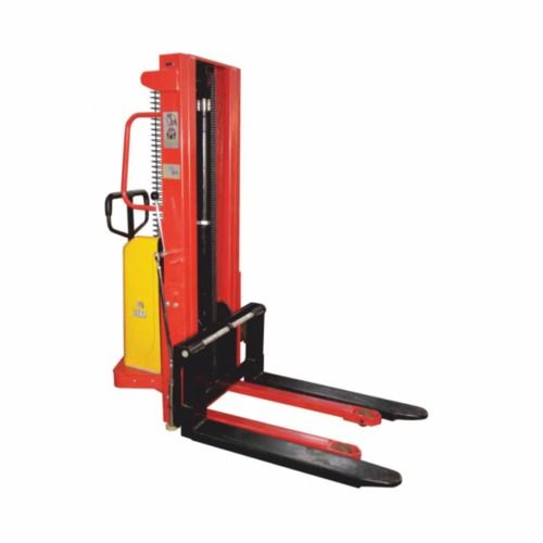 Free From Defects Abrasion Resistance Robust Construction Semi Electric Hydraulic Stacker