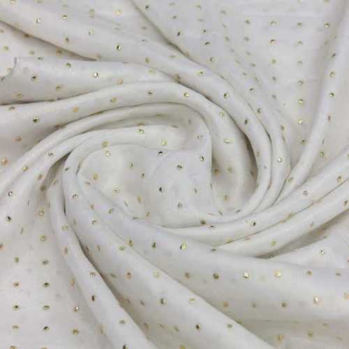 Light In Weight Handloom Technic Anti Wrinkle White Dyeable Cotton Fabric For Garments