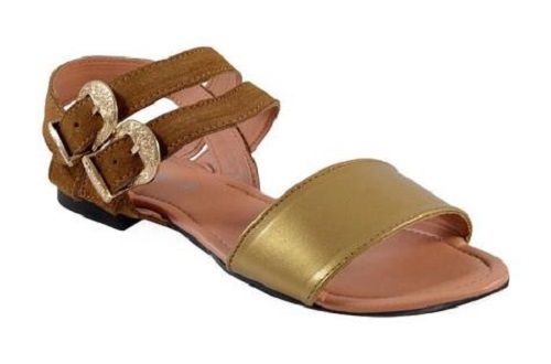 Various Sizes Are Available Highly Comfortable Plain Design And Low Heel Ladies Anti Skid Sandals For Party Wear