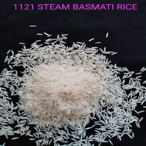 Moisture 12.5 Percent Healthy Rich In Carbohydrate Dried White 1121 Steam Basmati Rice
