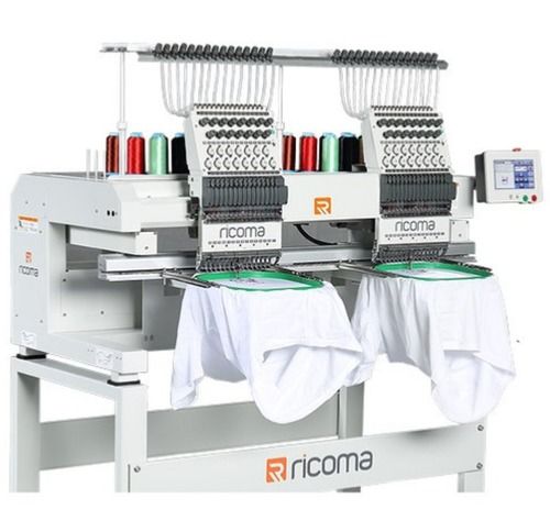 MT 1502 Series Automatic Single Head Embroidery Machine Speed 1000 to 1500 SPM With Embroidery Area 560x360mm