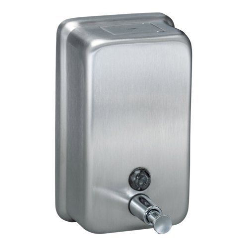Pentolex Square Manual Stainless Steel 304 Grade Soap Dispenser (800 Ml)