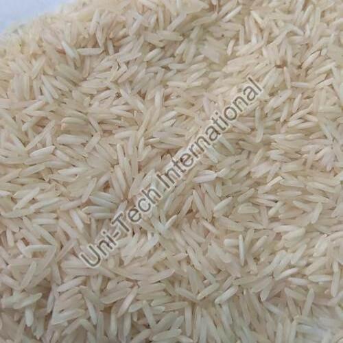 Purity 100 Percent Healthy Rich Taste White Sharbati Steam Basmati Rice