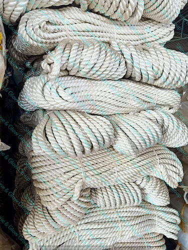 30 Meter Length White Polyester Rope Rolls In A Packet: Rolls