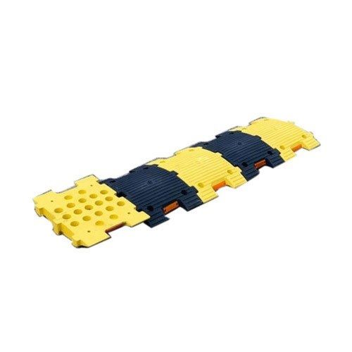 Break Resistant 350X250X50 Cm Size 20 Ton Capacity Road Traffic Safety Plastic Speed Breaker