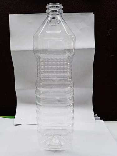 Edible Oil Grip Clear PET Bottle 1 Ltr