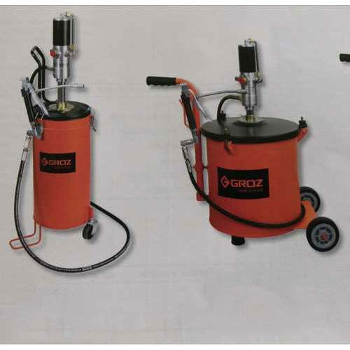 Steel Hassle Free Operations Reliable Service Life Air Operating Grease Pump (Capacity 50 Kg)