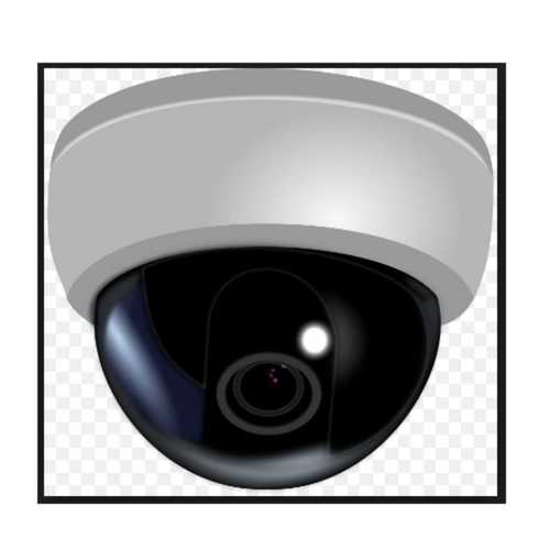 Night Vision High Resolution Surface Wall Mounted CCTV Dome Camera