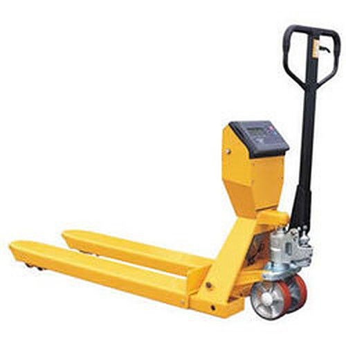 Rugged Design Abrasion Resistance Hand Pallet Truck With Weighing Scale