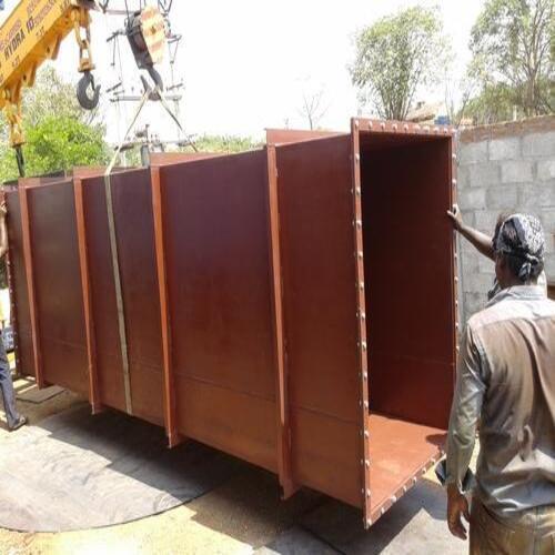 Pp 1.5 Mm Thick With 30 M/S Ventilation Purpose Mild Steel Duct 