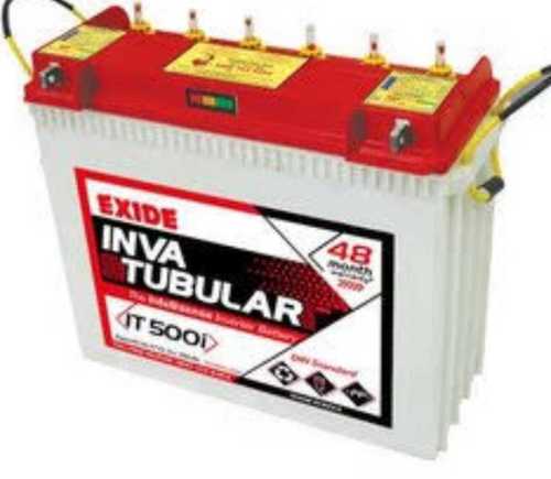 4 To 6 Hour Backup 12V Exide Inva Tubular Industrial Batteries Battery Capacity: <150Ah Ampere-Hour  (Ah)