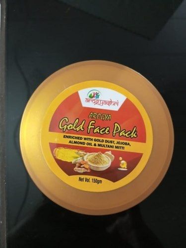Ayurvedic Gold Jojoba, Almond Oil And Multani Mitti Face Pack For Instant Glow