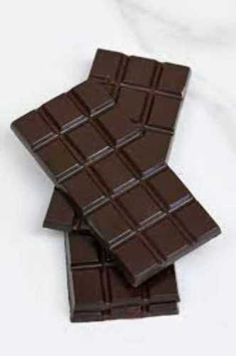 Dark Brown Sweet Taste Solid Chocolate With Plastic Wrapper Packaging