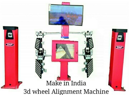 Easily Operate Heat Resistant Shock Proof 3D Four Wheel Alignment Machine Working Voltage: 220V Ac