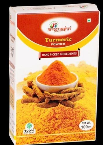 Hand Picked 100% Natural No Additive Yellow Turmeric Haldi Powder For Cooking