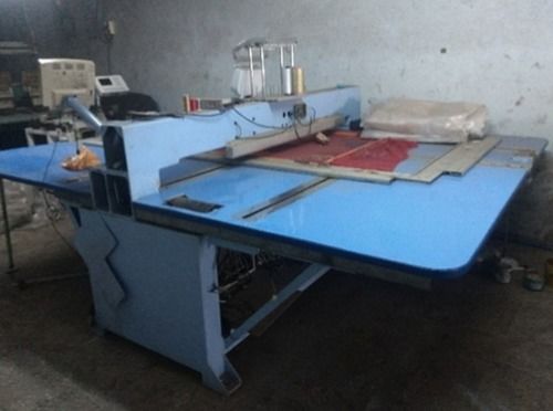 Grey Heavy Duty Used Embroidery Machine For Textile Industry