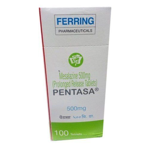 Pentasa Mesalazine 500Mg Tablet Ingredients: Mesalamine