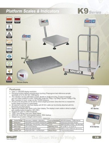 PLAX-K9 Platform Scale And Indicator Scale