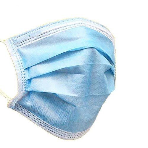 Rope Thickness 0.5 To 1mm Eco Friendly Easy To Use Plain Surgical Face Mask